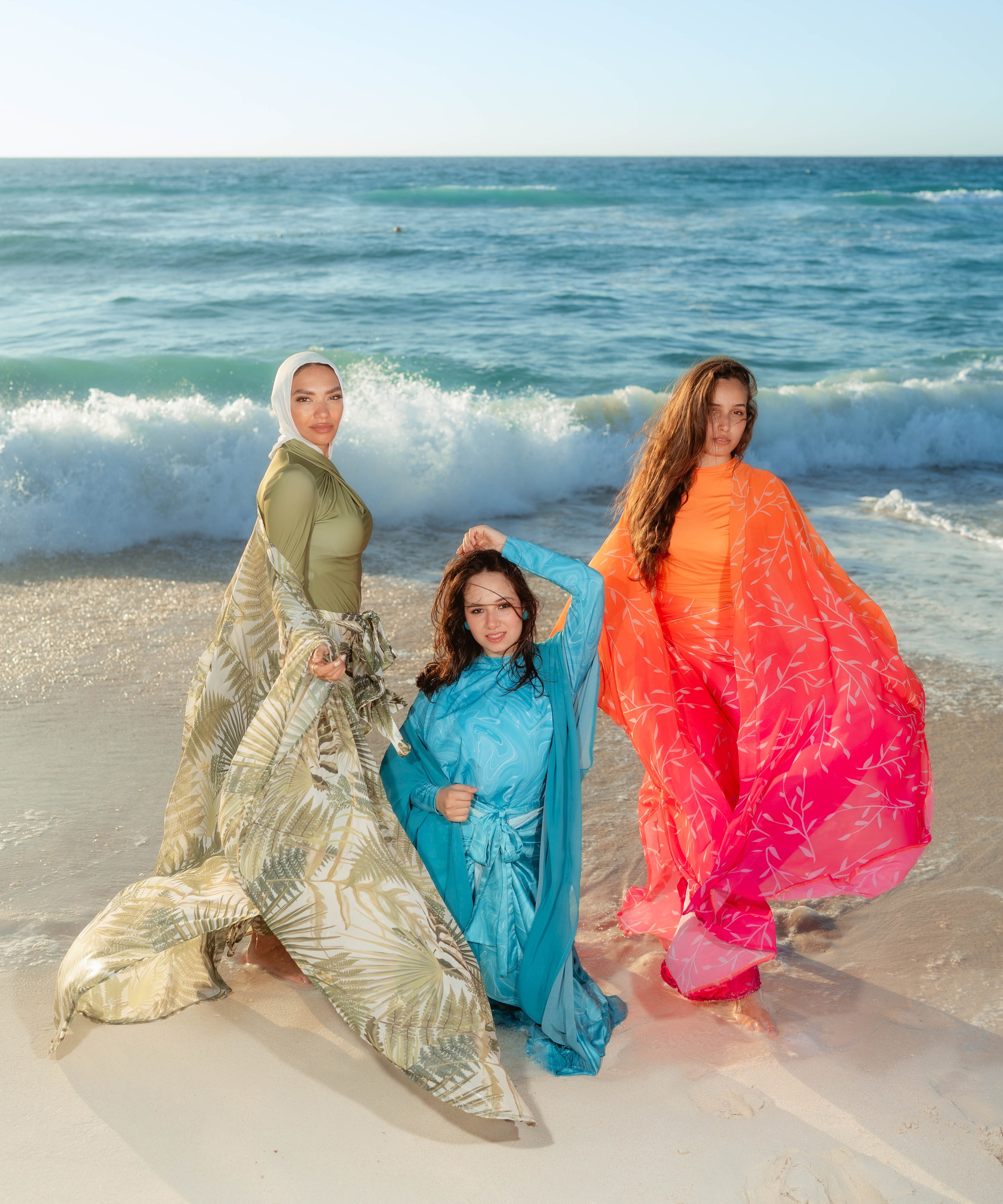 Burkini swimsuits