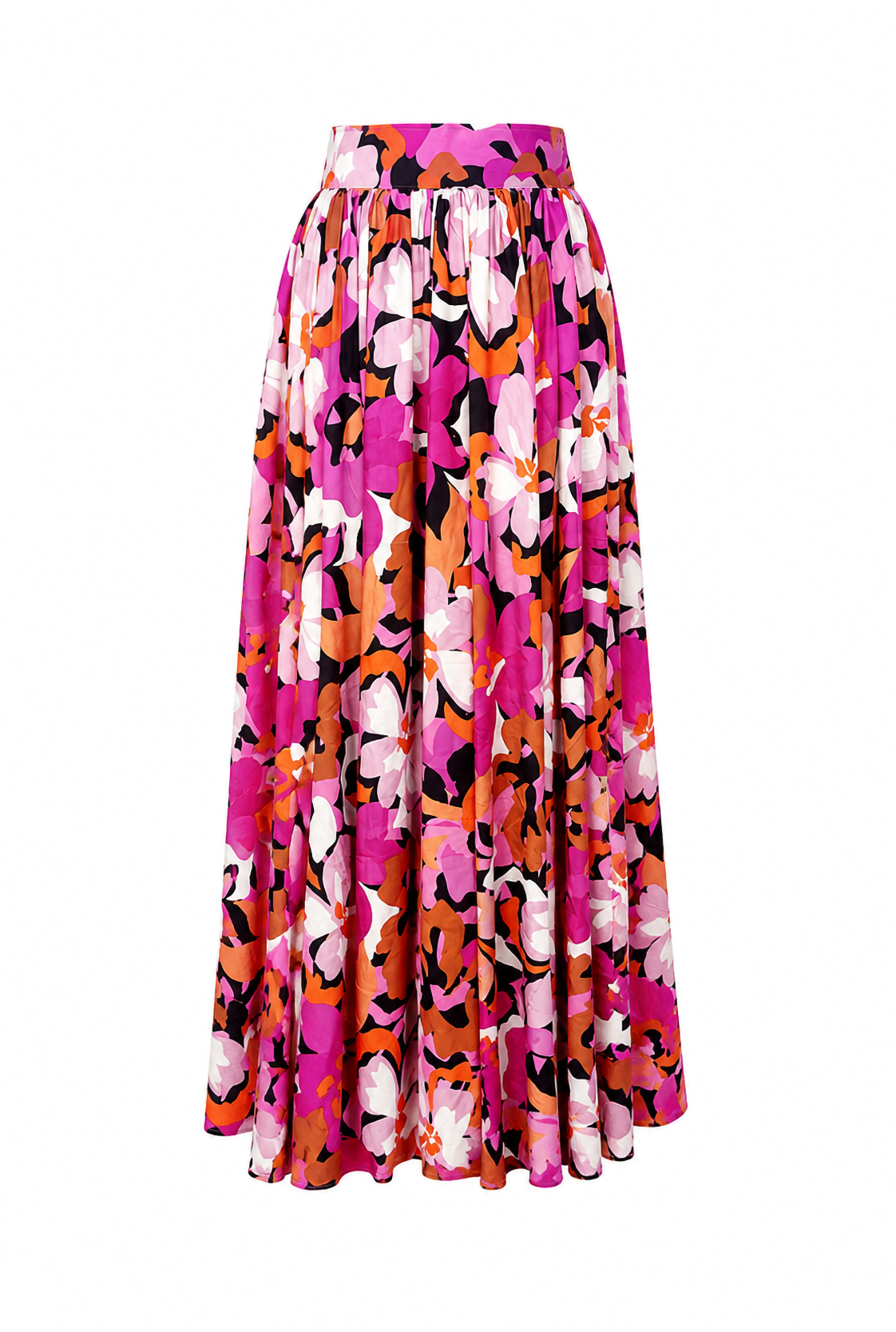 Tropical Bloom Circle Skirt