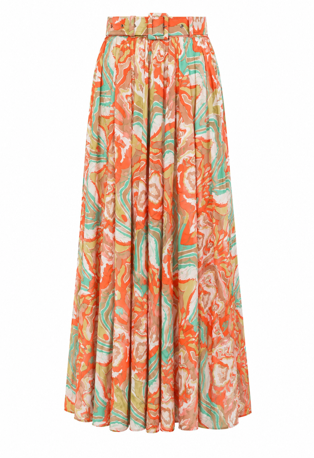Marbled Sunset Maxi Skirt
