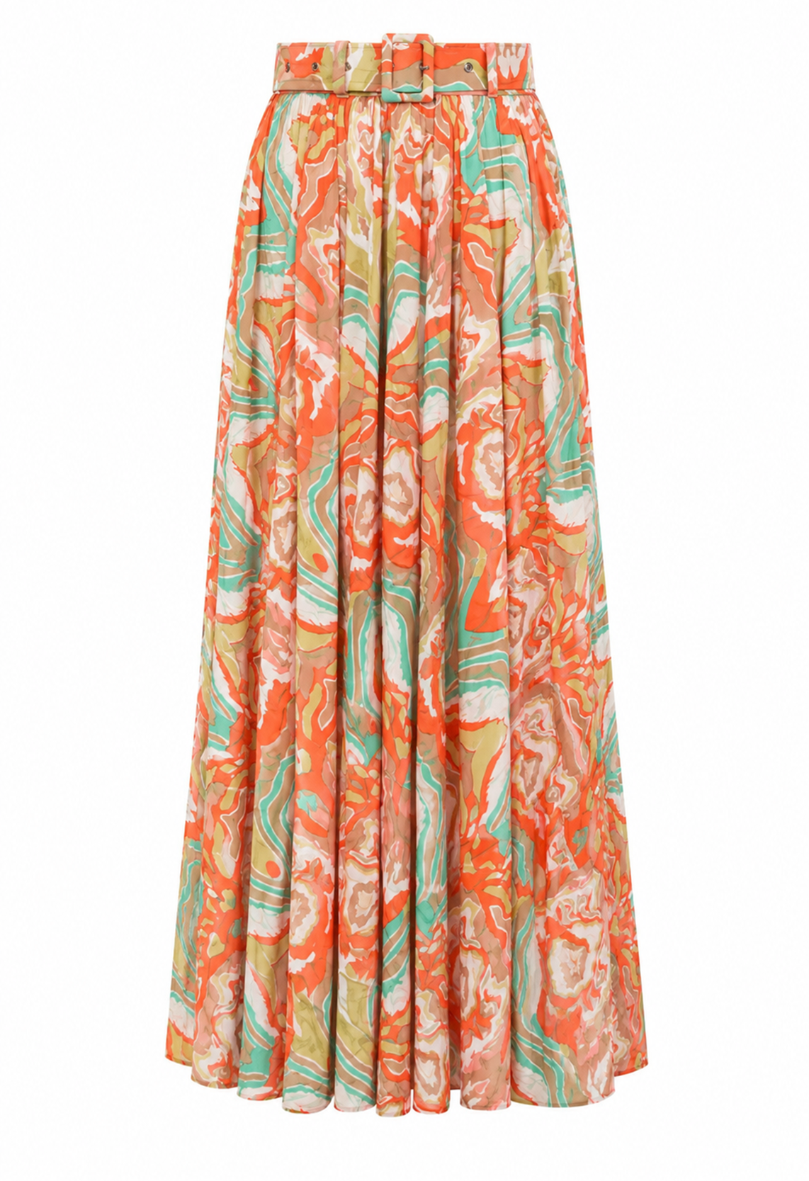 Marbled Sunset Maxi Skirt