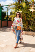 Bohemian Patchwork High-Low Top
