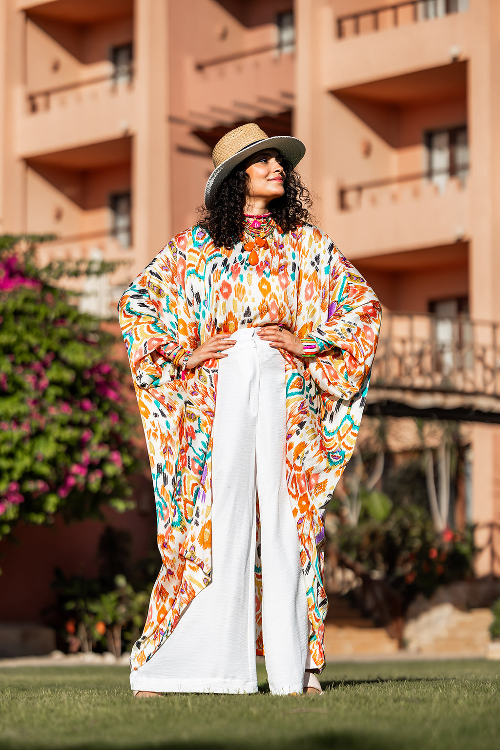 Ikat Bloom High-Low Top